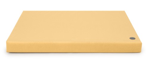 Materac ortopedyczny dla dużego psa musztardowy