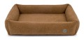 Legowisko ortopedyczne brązowe boucle dla psa