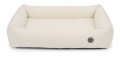 Legowisko ortopedyczne kremowe boucle dla małego psa